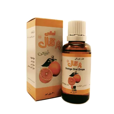 قطره خوراکی اسانس پرتقال 30 میلی لیتر گیاه اسانس